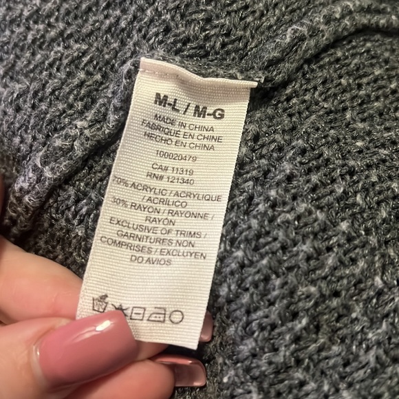 Garage Open Front Cardigan with Pockets - Picture 7 of 7